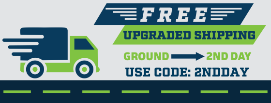 Take the fast lane with free upgraded shipping